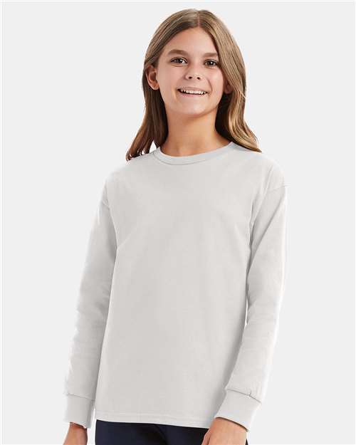 Youth Authentic Long Sleeve T-Shirt Image 7