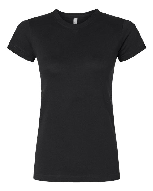 Women's Fitted Fine Jersey Tee Image 4