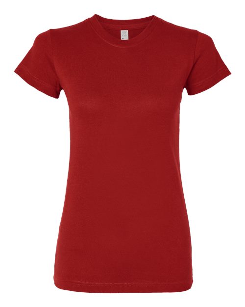Women's Fitted Fine Jersey Tee Image 9