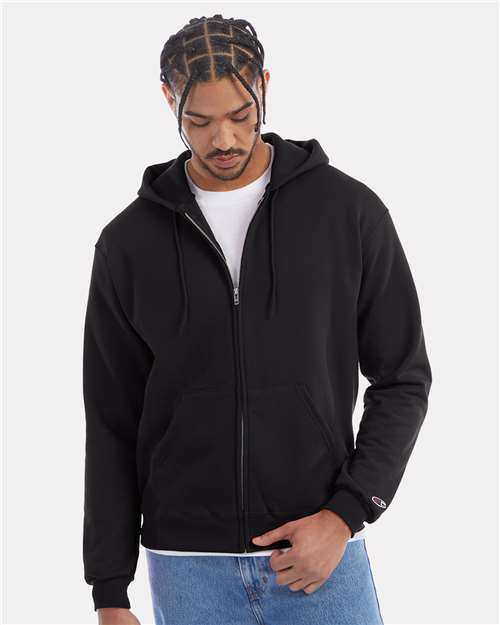 Unisex Powerblend® Full-Zip Hooded Sweatshirt Image 2