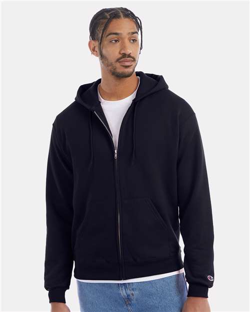 Unisex Powerblend® Full-Zip Hooded Sweatshirt Image 5