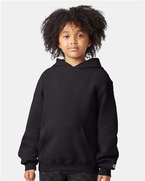 Youth Powerblend® Hooded Sweatshirt Image 2