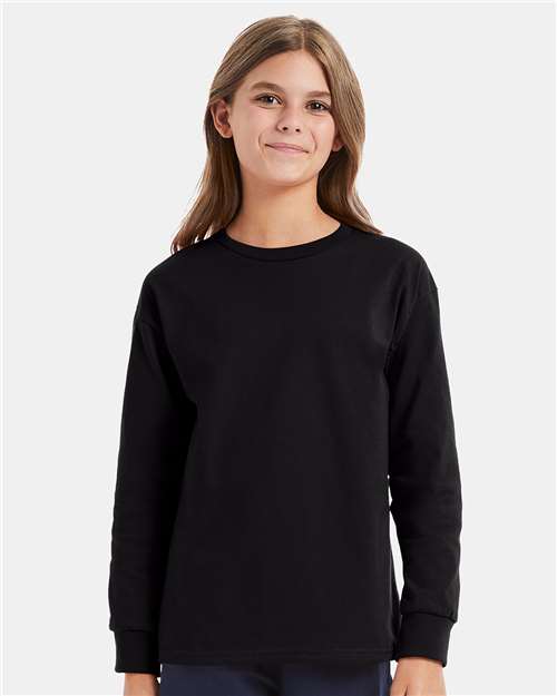 Youth Authentic Long Sleeve T-Shirt Image 2