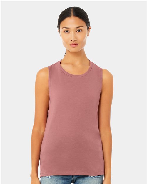 Women's Flowy Scoop Muscle Tank Image 1