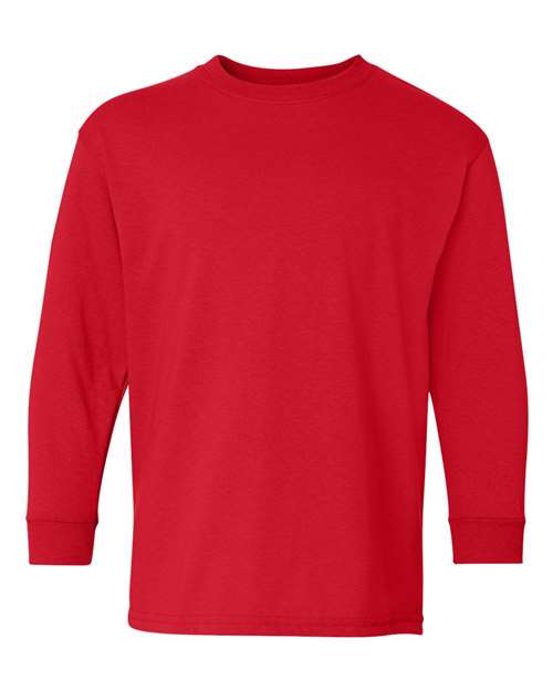 Youth Heavy Cotton™ Long Sleeve T-Shirt Image 9