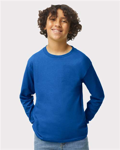 Youth Heavy Cotton™ Long Sleeve T-Shirt Image 10