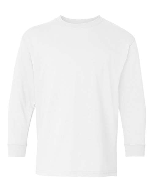 Youth Heavy Cotton™ Long Sleeve T-Shirt Image 12