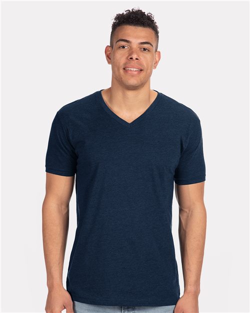 Unisex CVC V-Neck T-Shirt