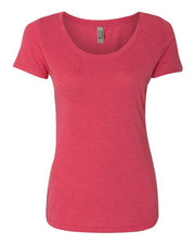 Women’s Triblend Scoop Neck T-Shirt Image 1
