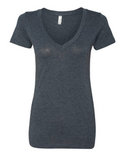 Women’s Triblend Deep V-Neck Tee