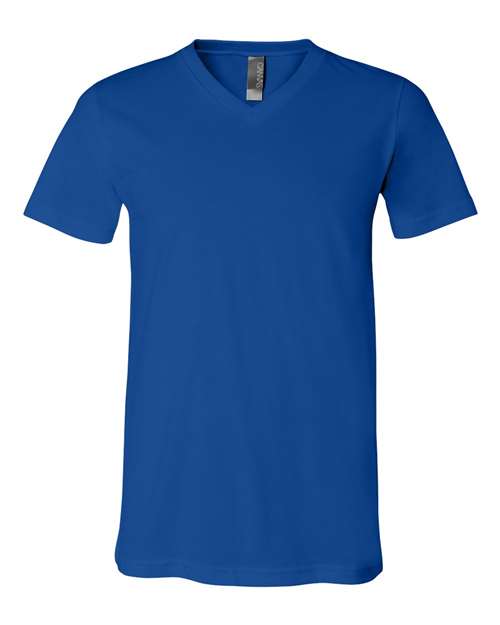 Unisex Jersey V-Neck Tee Image 24