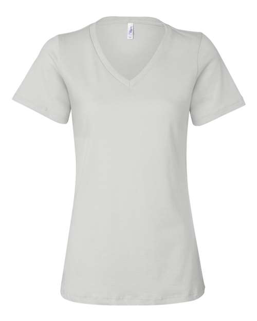 Women’s Relaxed Jersey V-Neck Tee Image 20