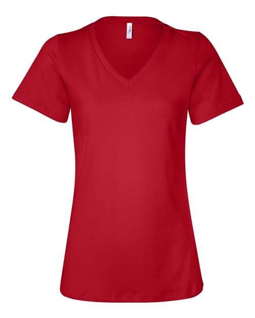 Women’s Relaxed Jersey V-Neck Tee Image 14