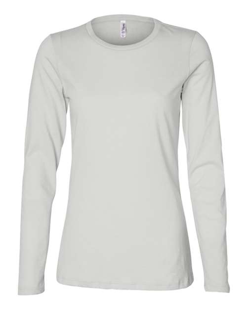 Women’s Relaxed Jersey Long Sleeve Tee Image 3