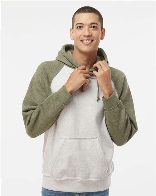 Men's Vintage Heather Hooded Sweatshirt Image 2
