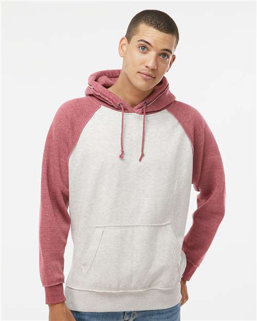 Men's Vintage Heather Hooded Sweatshirt Image 3