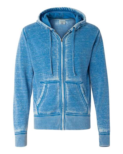 Men's Vintage Zen Fleece Full-Zip Hooded Sweatshirt Image 4