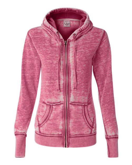 Women's Zen Fleece Full-Zip Hooded Sweatshirt Image 7