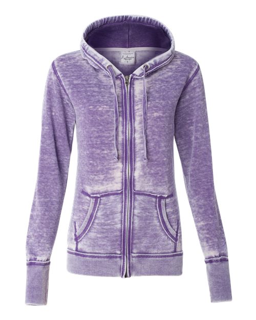 Women's Zen Fleece Full-Zip Hooded Sweatshirt Image 6