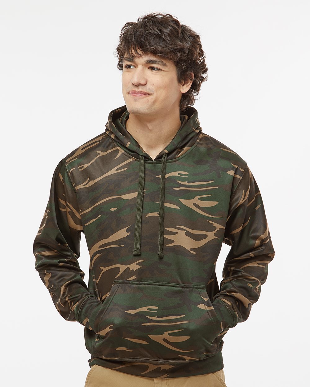 Men's Polyester Tailgate Hooded Sweatshirt
