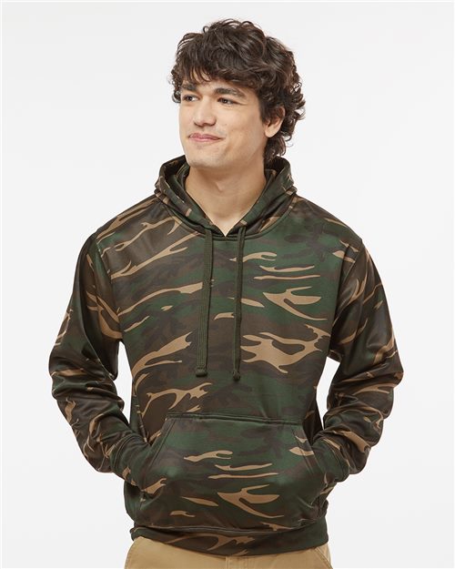 Men's Polyester Tailgate Hooded Sweatshirt Image 1