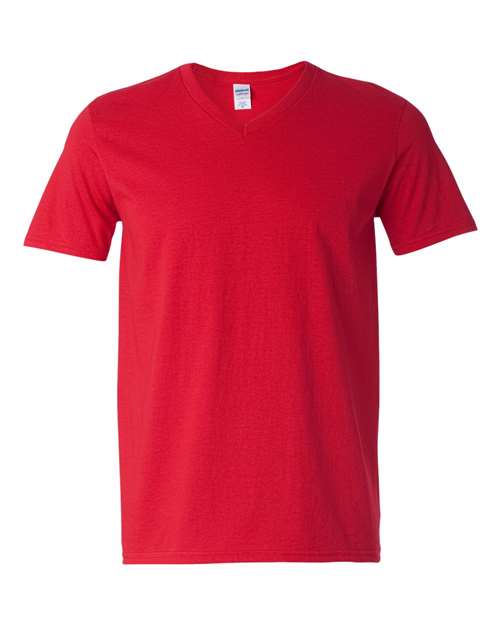 Unisex Softstyle® V-Neck T-Shirt Image 4
