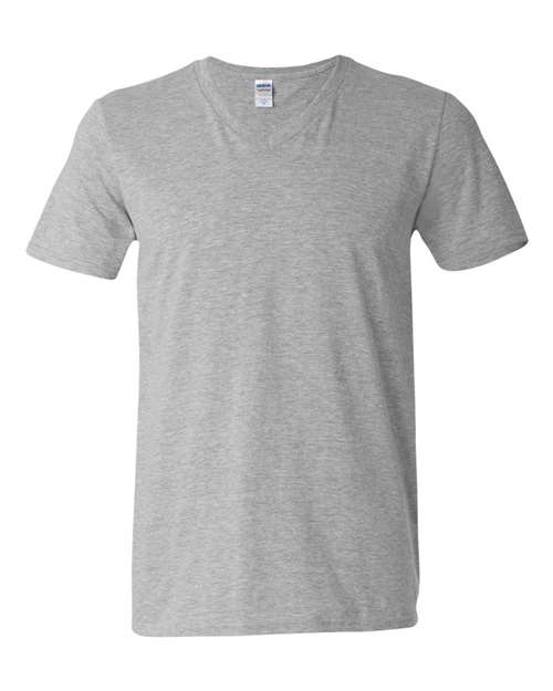 Unisex Softstyle® V-Neck T-Shirt Image 10