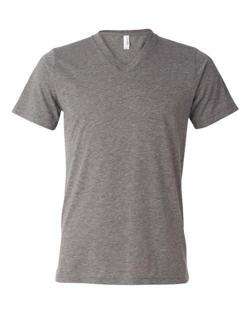 Unisex Triblend V-Neck Tee Image 15
