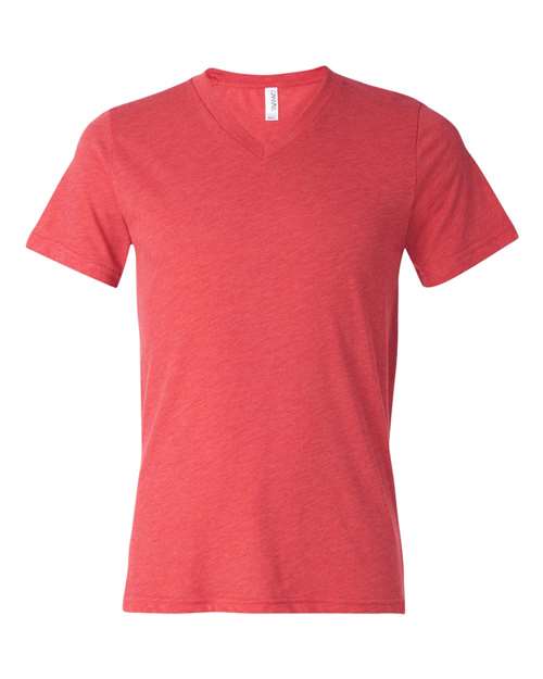 Unisex Triblend V-Neck Tee Image 21