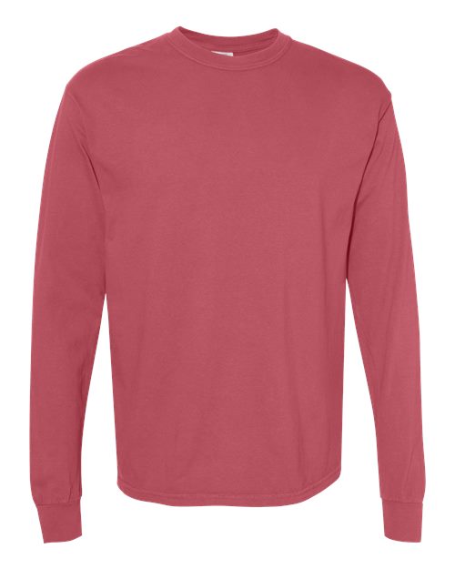 Unisex Garment-Dyed Heavyweight Long Sleeve T-Shirt Image 14