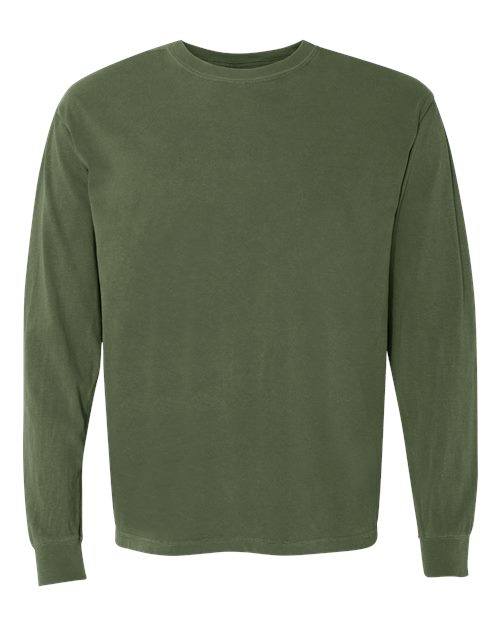 Unisex Garment-Dyed Heavyweight Long Sleeve T-Shirt Image 23