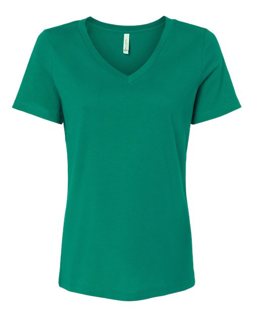 Women’s Relaxed Jersey V-Neck Tee Image 6