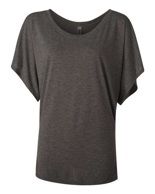 Women’s Flowy Draped Dolman Tee Image 2