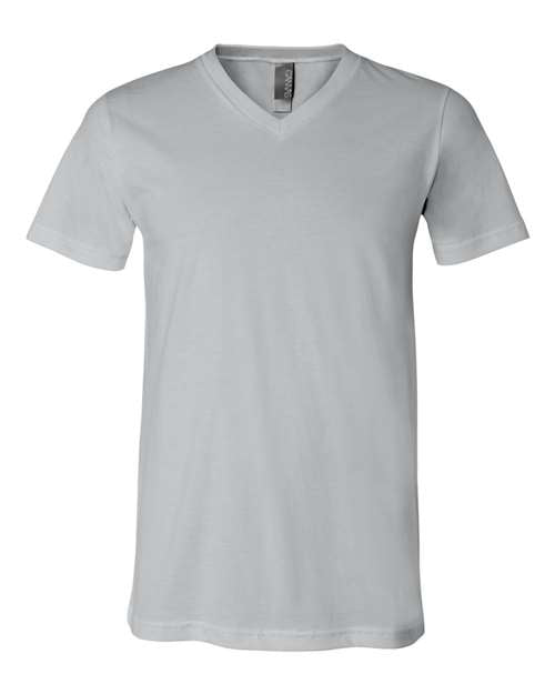 Unisex Jersey V-Neck Tee Image 21