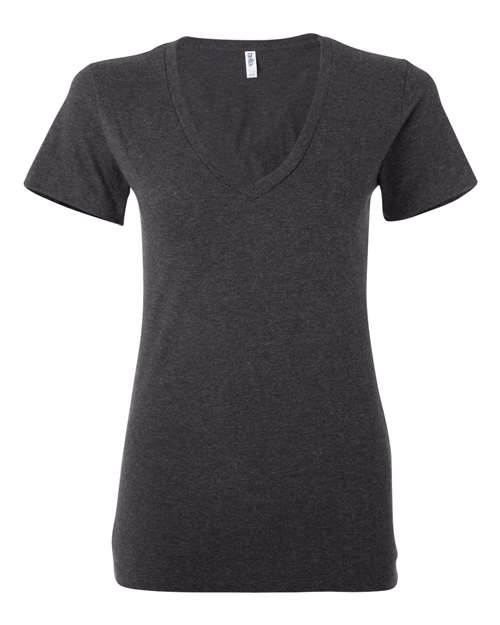 Women’s Jersey Deep V-Neck Tee Image 5