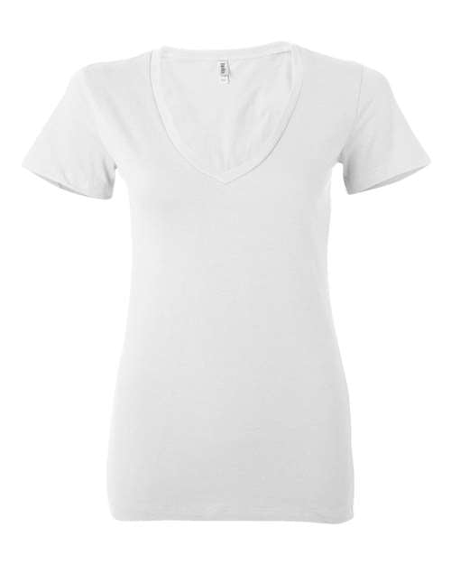 Women’s Jersey Deep V-Neck Tee Image 13