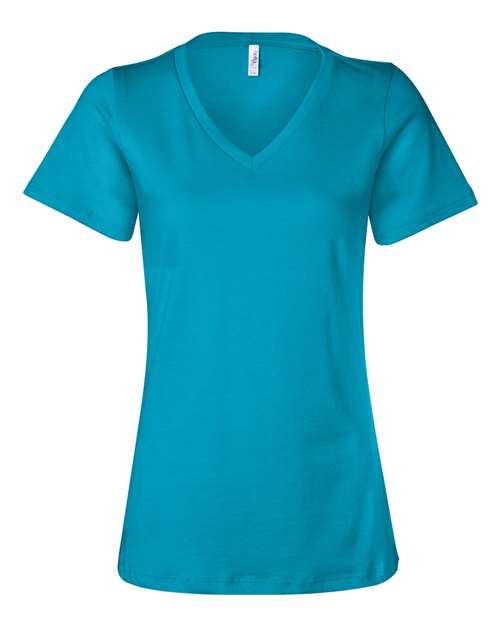 Women’s Relaxed Jersey V-Neck Tee Image 18