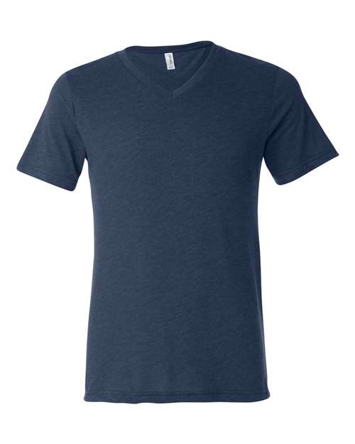 Unisex Triblend V-Neck Tee Image 17