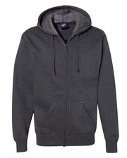 Men's Premium Full-Zip Hooded Sweatshirt Image 1