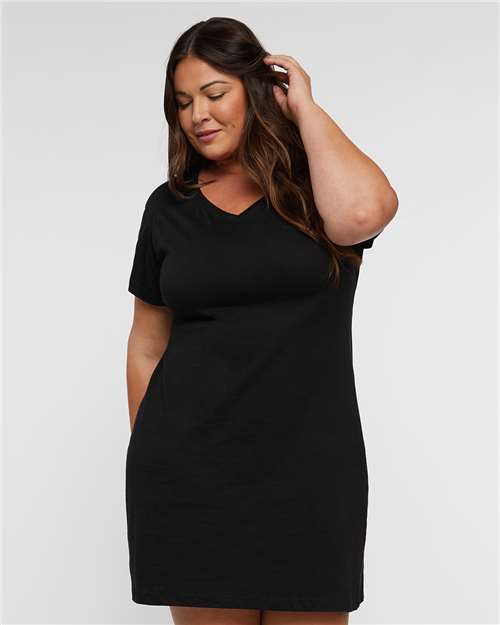 Women's Fine Jersey V-Neck Coverup Image 2