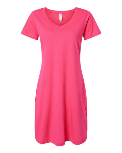 Women's Fine Jersey V-Neck Coverup Image 6
