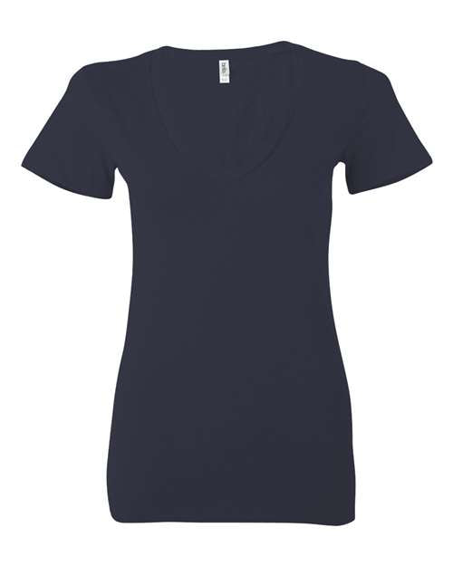 Women’s Jersey Deep V-Neck Tee Image 7