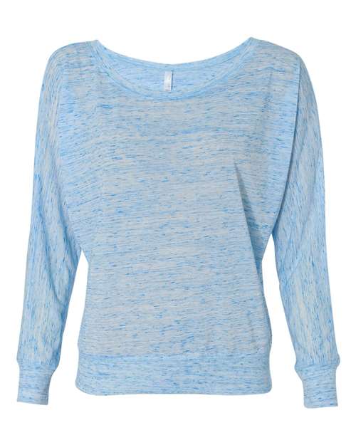 Women’s Flowy Off Shoulder Long Sleeve Tee Image 3