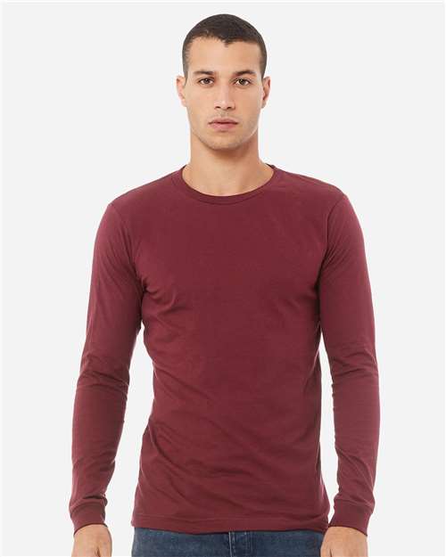 Unisex Triblend Long Sleeve Tee Image 10