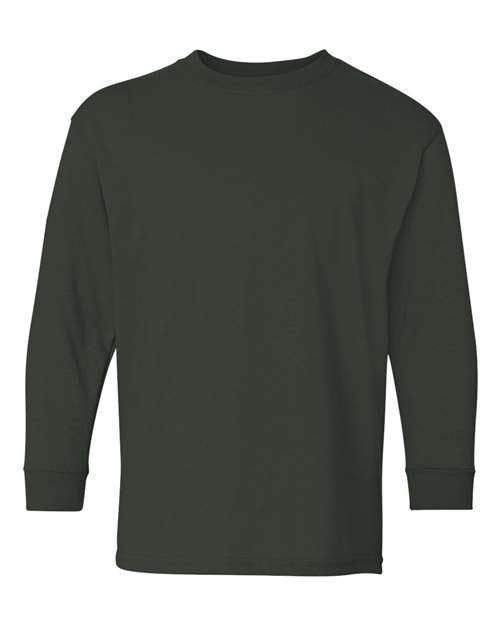 Youth Heavy Cotton™ Long Sleeve T-Shirt Image 4