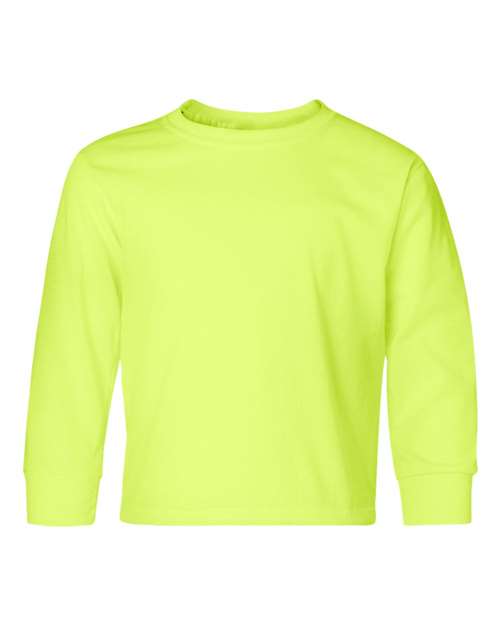 Youth Dri-Power® Long Sleeve 50/50 T-Shirt Image 8