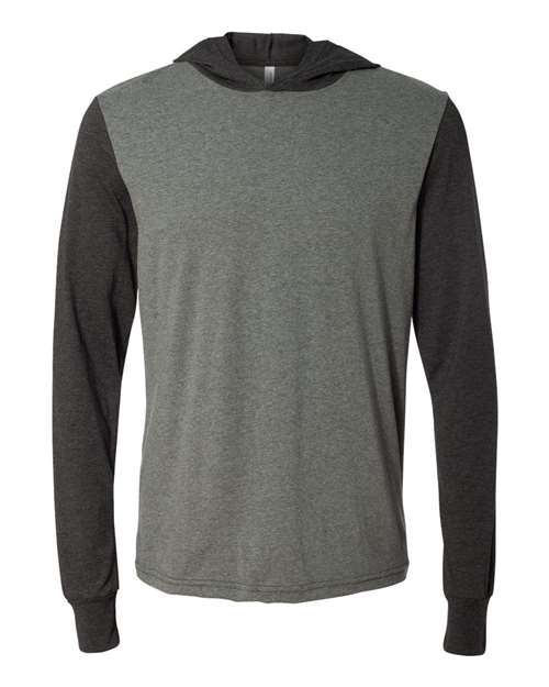 Unisex Jersey Hooded Long Sleeve Tee Image 6