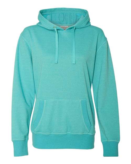 Women’s Glitter French Terry Hooded Sweatshirt Image 2