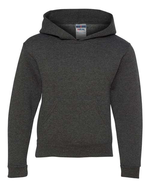 Youth NuBlend® Hooded Sweatshirt Image 4