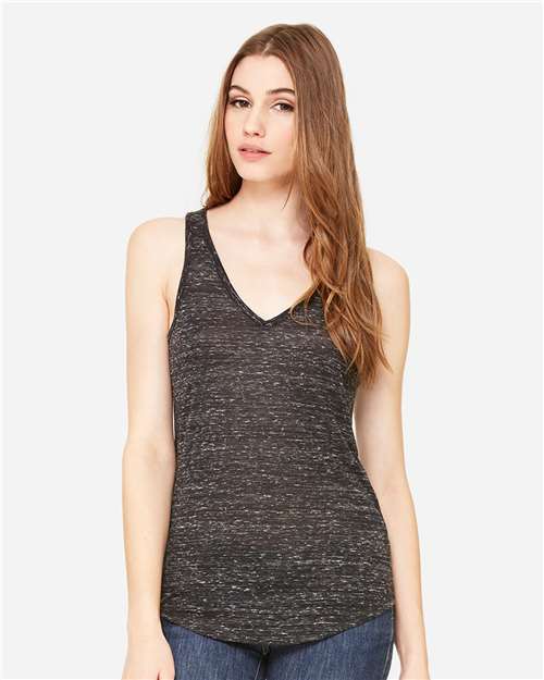 Women's Flowy V-Neck Tank Image 3